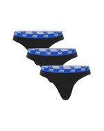 JHK Damenstrings 3er-Pack, Baumwolle-Elasthan, Black XS, JHK903 – Bild 6