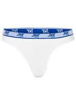 JHK Damenstrings 3er-Pack, Baumwolle-Elasthan, Black XS, JHK903 – Blanc