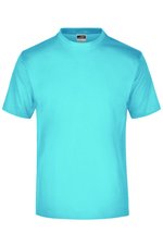 James&Nicholson Rundhals T-Shirt aus Baumwolle, White S, JN001 – Bild 1