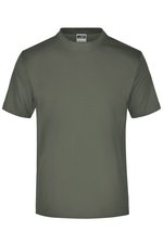 James&Nicholson Rundhals T-Shirt aus Baumwolle, White S, JN001 – Bild 3