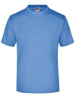 James&Nicholson Rundhals T-Shirt aus Baumwolle – Aqua