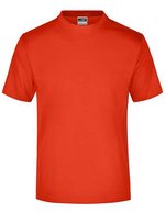 James&Nicholson Rundhals T-Shirt aus Baumwolle, White S, JN001 – Grenadine