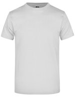 James&Nicholson Round-T Heavy White XL (JN002), JN002 – Grigio chiaro