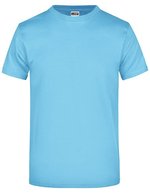 James&Nicholson Round-T Heavy White XL (JN002), JN002 – Azzurro cielo