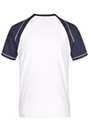 James&Nicholson Raglan-T-Shirt con Maniche a Contrasto da Uomo, Red/Navy M, JN010 – immagine 4