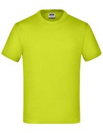 James&Nicholson Komfort-T-Shirt mit Rundhalsausschnitt für Kinder – Acid Yellow