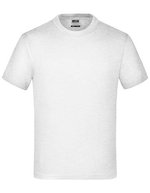 James&Nicholson Komfort-T-Shirt mit Rundhalsausschnitt für Kinder – Ash (Heather)