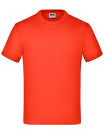 James&Nicholson Komfort-T-Shirt mit Rundhalsausschnitt für Kinder, White L (134/140), JN019 – Grenadine