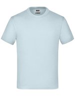 James&Nicholson Komfort-T-Shirt mit Rundhalsausschnitt für Kinder, White L (134/140), JN019 – Azzurro chiaro