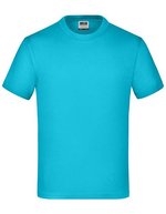 James&Nicholson Komfort-T-Shirt mit Rundhalsausschnitt für Kinder, White L (134/140), JN019 – Pacifico
