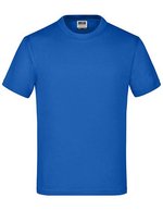 James&Nicholson Komfort-T-Shirt mit Rundhalsausschnitt für Kinder, White L (134/140), JN019 – Reale