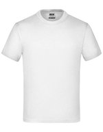 James&Nicholson Komfort-T-Shirt mit Rundhalsausschnitt für Kinder – White