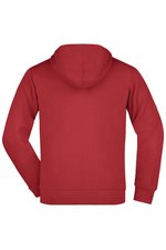 James&Nicholson Kapuzenjacke mit Kangurutasche für Herren, Black S, JN042 – Bild 4