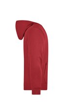 James&Nicholson Kapuzenjacke mit Kangurutasche für Herren, Black S, JN042 – Bild 6