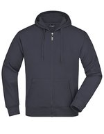 James&Nicholson Kapuzenjacke mit Kangurutasche für Herren – Navy