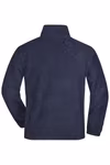 James&Nicholson Half-Zip Fleece Sweatshirt with Cadet Collar, Brown L, JN043 – image 4