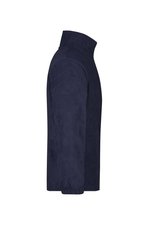 James&Nicholson Half-Zip Fleece Sweatshirt mit Kadettkragen, Black S, JN043 – Bild 6