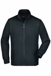 James&Nicholson Sweat Jacket with Zip Pockets for Men, Red L, JN046 – image 2