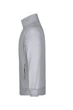 James&Nicholson Sweat-Jacke mit Reißverschlusstaschen für Herren, Black L, JN046 – Bild 5
