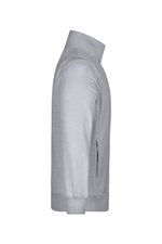 James&Nicholson Sweat-Jacke mit Reißverschlusstaschen für Herren, Black L, JN046 – Bild 6