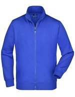 James&Nicholson Sweat-Jacke mit Reißverschlusstaschen für Herren – Royal