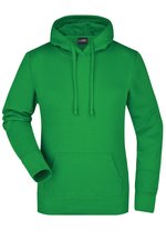 James&Nicholson Kapuzensweat Slim Fit Baumwolle für Damen, Black S, JN051 – Bild 3