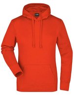 James&Nicholson Kapuzensweat Slim Fit Baumwolle für Damen, Black S, JN051 – Grenadine