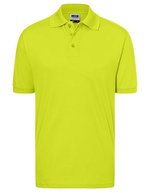 James&Nicholson Classic Polo aus Piqué-Qualität – Acid Yellow
