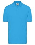 James&Nicholson Classic Polo aus Piqué-Qualität – Aqua