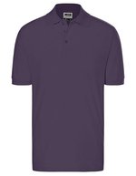 James&Nicholson Classic Polo aus Piqué-Qualität – Aubergine