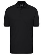James&Nicholson Classic Polo aus Piqué-Qualität – Black