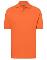James&Nicholson Classic Polo aus Piqué-Qualität, Lime Green L, JN070 – Arancione scuro