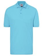James&Nicholson Classic Polo aus Piqué-Qualität, Lime Green L, JN070 – Azzurro cielo