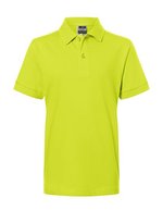 James&Nicholson Junior Classic Polo aus 100% Baumwolle – Acid Yellow
