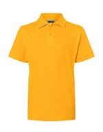 James&Nicholson Junior Classic Polo aus 100% Baumwolle, White L (134/140), JN070K – Oro Giallo