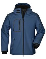 Winter-Softshelljacke mit Kapuze für Herren – Navy