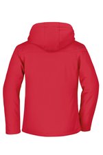 James&Nicholson Softshelljacke mit abzippbarer Kapuze für Damen, Aqua S, JN1001 – Bild 4
