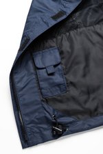James&Nicholson Outdoorjacke mit TPU-Beschichtung für Herren, Azur S, JN1010 – Bild 7