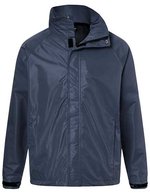 James&Nicholson Outdoorjacke mit TPU-Beschichtung für Herren – Navy