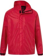 James&Nicholson Outdoorjacke mit TPU-Beschichtung für Herren – Red
