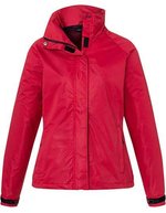 James&Nicholson Outdoorjacke tailliert, wasserdicht für Damen, Azur S, JN1011 – Red