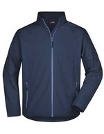 James&Nicholson Softshelljacke mit Stretchstoff für Herren – Navy