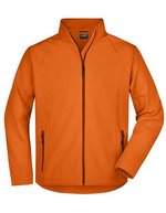 James&Nicholson Softshelljacke mit Stretchstoff für Herren – Orange