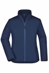 James&Nicholson Veste softshell avec poches pour femme, Azur M, JN1021 – image 2
