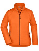 James&Nicholson Softshell Jacke mit Taschen für Damen – Orange