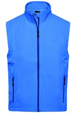 James&Nicholson Funktionale Softshellweste mit TPU-Membran, Azur S, JN1022 – Bild 1