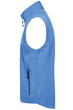 James&Nicholson Funktionale Softshellweste mit TPU-Membran, Azur S, JN1022 – Bild 5