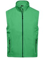 James&Nicholson Funktionale Softshellweste mit TPU-Membran – Green