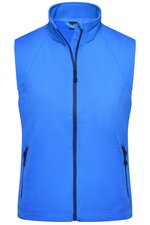 James&Nicholson Softshell Weste wind- und wasserdicht für Damen, Azur S, JN1023 – Bild 1