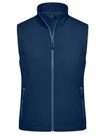 James&Nicholson Softshell Weste wind- und wasserdicht für Damen – Navy